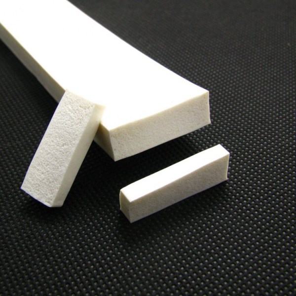 Silicone extrusion White