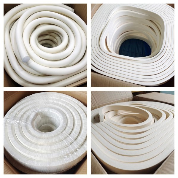 White Silicone Profiles