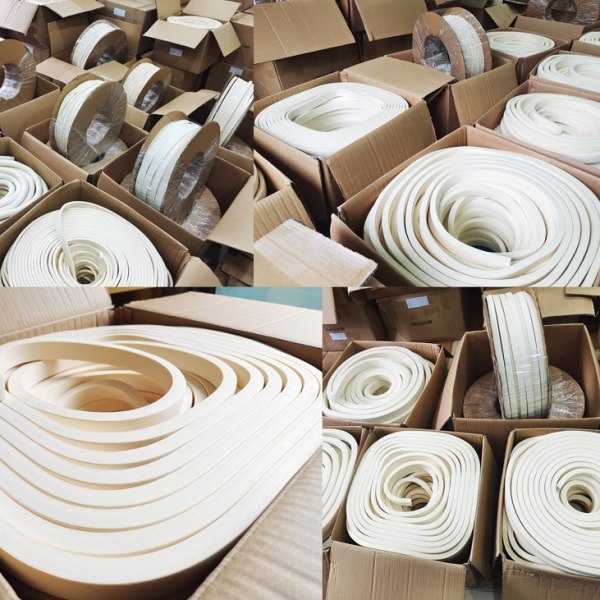 Sponge silicone extrusions cords profiles