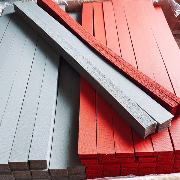 Sponge silicone die cut