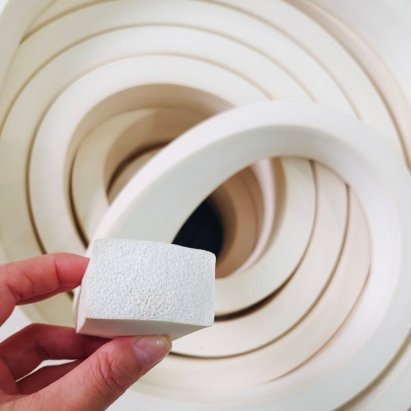 Silicone Sponge Cords Rectangular Section