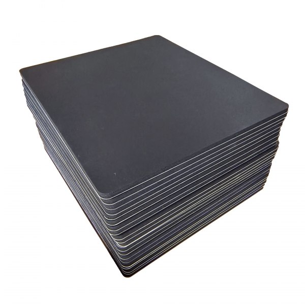 Black Silicone Rubber Sheet with back adhesive for Thermally conductive heating transfer