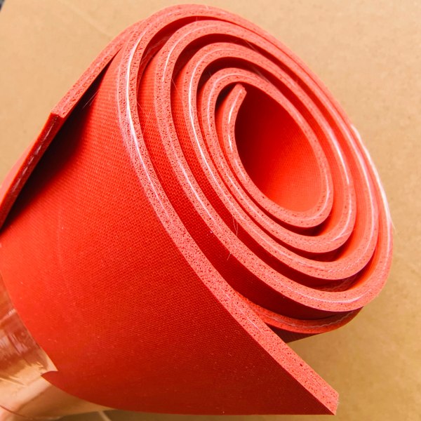 Fiberglass Reinforced Flame Retardant Closed Cell Silicone Sponge